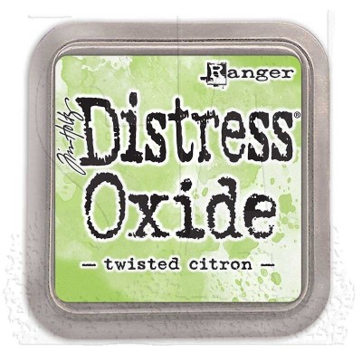 Distress Oxide Ink Pad - Tim Holtz - couleur «Twisted Citron»